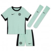 Camisa de Futebol Chelsea Marc Cucurella #3 Equipamento Alternativo Infantil 2023-24 Manga Curta (+ Calças curtas)